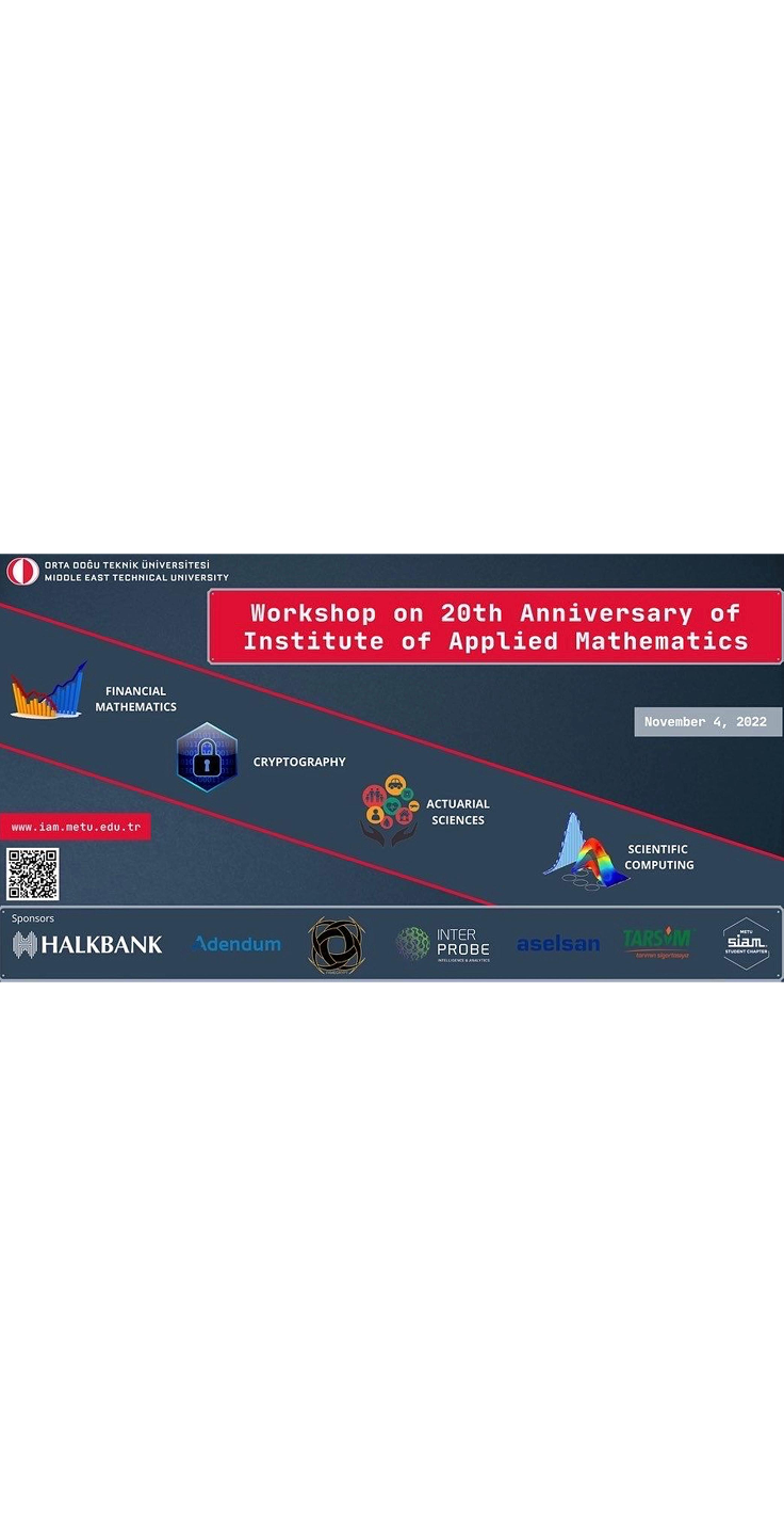 Institute of Applied Mathematics 20th Anniversary Workshop